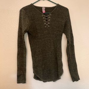 Thick long sleeve shirt